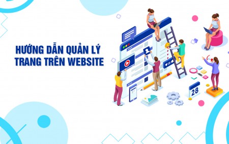 Hướng dẫn quản lý trang trên webite