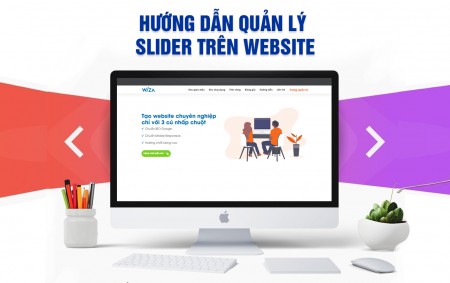 Hướng dẫn quản lý slider trên website