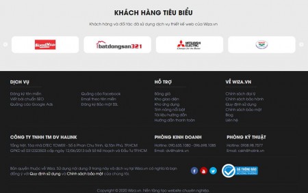 Tầm quan trọng của chân trang website